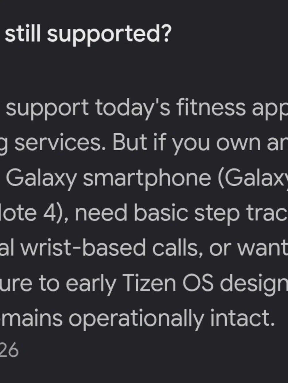 Black Samsung Gear S2 With Charging Dock